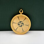 Hollow Thangka Pendant - Oriental Buddhist Amulet Religious Necklace