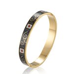 Enamel Bangle for Women - Custom High Quality Stainless Steel Jewelry