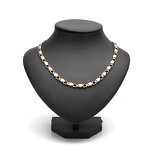 Stainless Steel Magnetic Necklace - Wholesale Heart Shape Trendy Link Chain