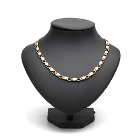 Stainless Steel Magnetic Necklace - Wholesale Heart Shape Trendy Link Chain