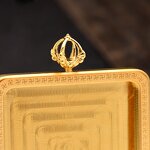 Buddha Thangka Pendant - Tibetan Oriental Religious Charm Men Women Jewelry