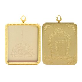 Dragon Thangka Pendant - Oriental Five Lords Buddhist Religious Jewelry