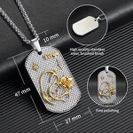 Zodiac Stainless Steel Necklace - Wholesale Romantic Link Chain Jewelry