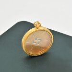 Hollow Thangka Pendant - Oriental Buddhist Amulet Religious Necklace