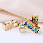 Scarf Buckle Brooch Ring - Elegant Custom Women Wedding Party Jewelry