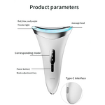 Face Lifting Device Manufacturer - 2024 Trending 3 Color LED Microcurrent EMS ABS Constant Temperature for Skin Tightening