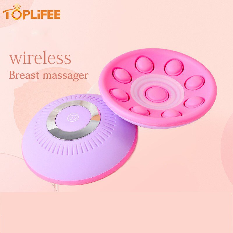 Breast Massager Manufacturer - Home Use Wireless Multifunctional Massage Vibration Beauty Equipment for Chest Lactation