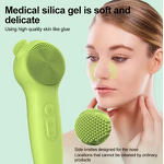 Facial Scrubber Brush Manufacturer - Portable Sonic Rechargeable Handheld Electric Waterproof Vibrating Wash Men Exfoliator