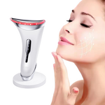 Face Lifting Device Manufacturer - 2024 Trending 3 Color LED Microcurrent EMS ABS Constant Temperature for Skin Tightening