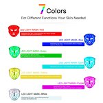Red Light Therapy Mask Manufacturer - Hand Held Acne Treatment Device with Rechargeable USB Au Plug Waterproof Portable Home Use