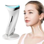 Face Lifting Device Manufacturer - 2024 Trending 3 Color LED Microcurrent EMS ABS Constant Temperature for Skin Tightening
