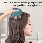 Scalp Massager Manufacturer - Anti Hair Loss Waterproof Smart Electric Vibrating for Baldness Immunity
