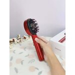 Scalp Massage Device Manufacturer - 3-in-1 Portable with Red Light EMS Vibration TMS ABS+Silicone Oil Applicator