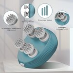 Scalp Massager Manufacturer - Anti Hair Loss Waterproof Smart Electric Vibrating for Baldness Immunity