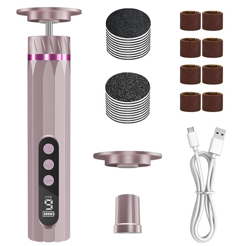 Pedicure Machine Manufacturer - 2in1 Electric File for Feet 2000mAh 9 Gears Dead Skin Remover Callus Trimmer