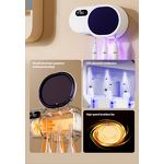 Toothbrush Sterilizer Manufacturer - Automatic Wall Mounted UV with Quick Drying Sanitizer Holder