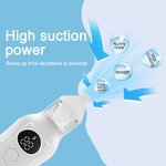 Nasal Aspirator Manufacturer - 9 Speed Levels Electric Baby with Food Grade Silicone Safety Cleaner