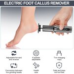 Foot Callus Remover Manufacturer - 6 Intensity Levels Electric with LCD Screen & Rechargeable Base
