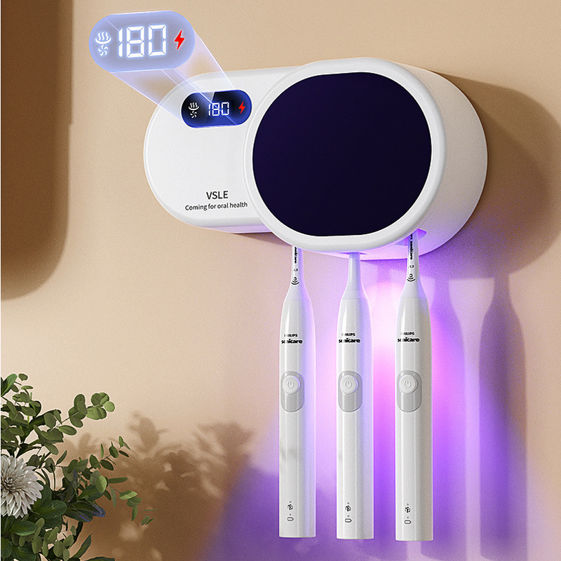 Toothbrush Sterilizer Manufacturer - Automatic Wall Mounted UV with Quick Drying Sanitizer Holder