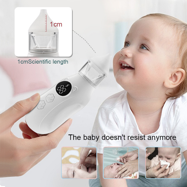 Nasal Aspirator Manufacturer - 9 Speed Levels Electric Baby with Food Grade Silicone Safety Cleaner