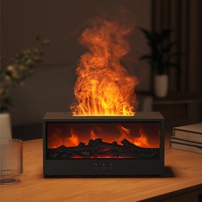 Flame Diffuser Manufacturer - Simulated Bonfire Colorful Night Light with Timer Remote Control