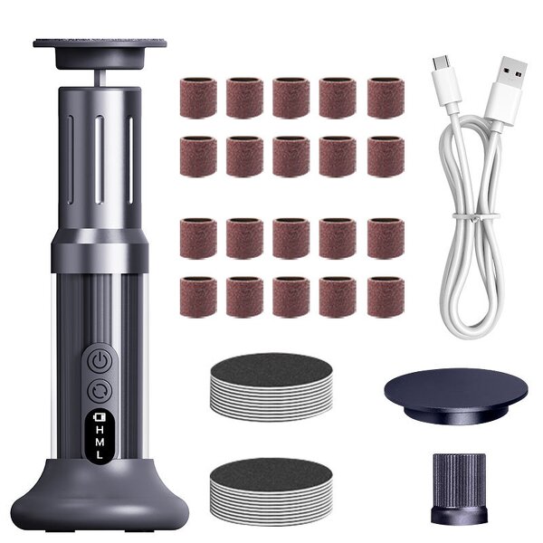 Foot Callus Remover Manufacturer - 6 Intensity Levels Electric with LCD Screen & Rechargeable Base