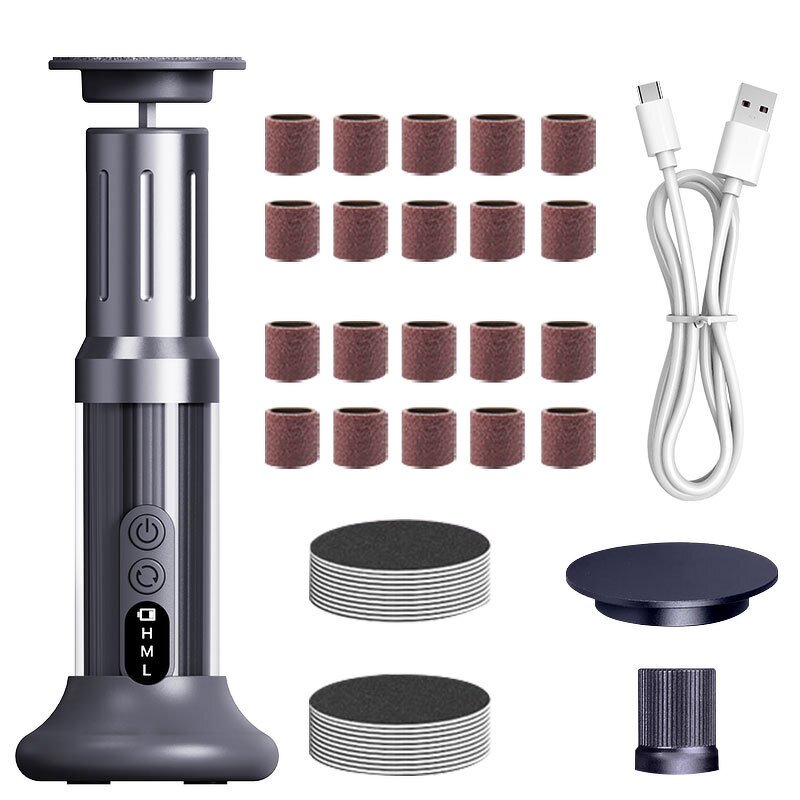 Foot Callus Remover Manufacturer - 6 Intensity Levels Electric with LCD Screen & Rechargeable Base