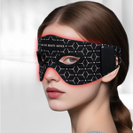 LED Therapy Glasses Manufacturer - Silicone with Red Light for Under Eye Wrinkle Reduction Mood Boost & Bags Removal