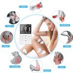 Muscle Stimulator Manufacturer - EMS TENS-EMS Machine with Electrodes Pads for Toning Recovery & Pain Relief