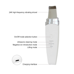Facial Skin Scrubber Manufacturer - 2025 New Ultrasonic Spatula for Blackhead Removal Deep Cleaning Lift Peeling