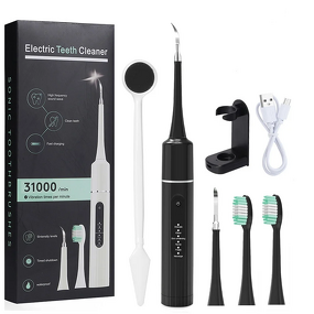 Teeth Cleaner Manufacturer - Portable Electric Calculus Removal 31000rpm Rechargeable Whitening Set