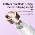 Eyelash Curler Manufacturer - 2 In1 Electric Fan & Heated for Lasting Shaping Curling Clip