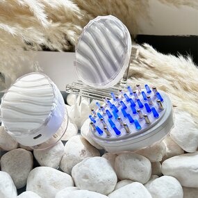 Double Teeth Massage Comb - Nove Lymphatic Drainage Health Care Tool