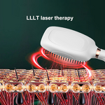 Laser Hair Growth Comb - Electric Vibration Scalp Massage Brush