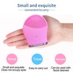 Silicone Facial Cleansing Brush - Custom Logo US Plug Spa Home Tool