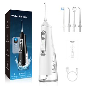 Cordless Water Flosser - DYM OEM IPX7 Rechargeable Dental Irrigator Tool
