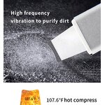 Ultrasonic Pore Cleaner - Portable Facial Scrubber Blackhead Remover Tool