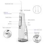 Cordless Water Flosser - DYM OEM IPX7 Rechargeable Dental Irrigator Tool