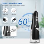 Cordless Water Flosser - Portable Dental Irrigator Teeth Cleaning Tool
