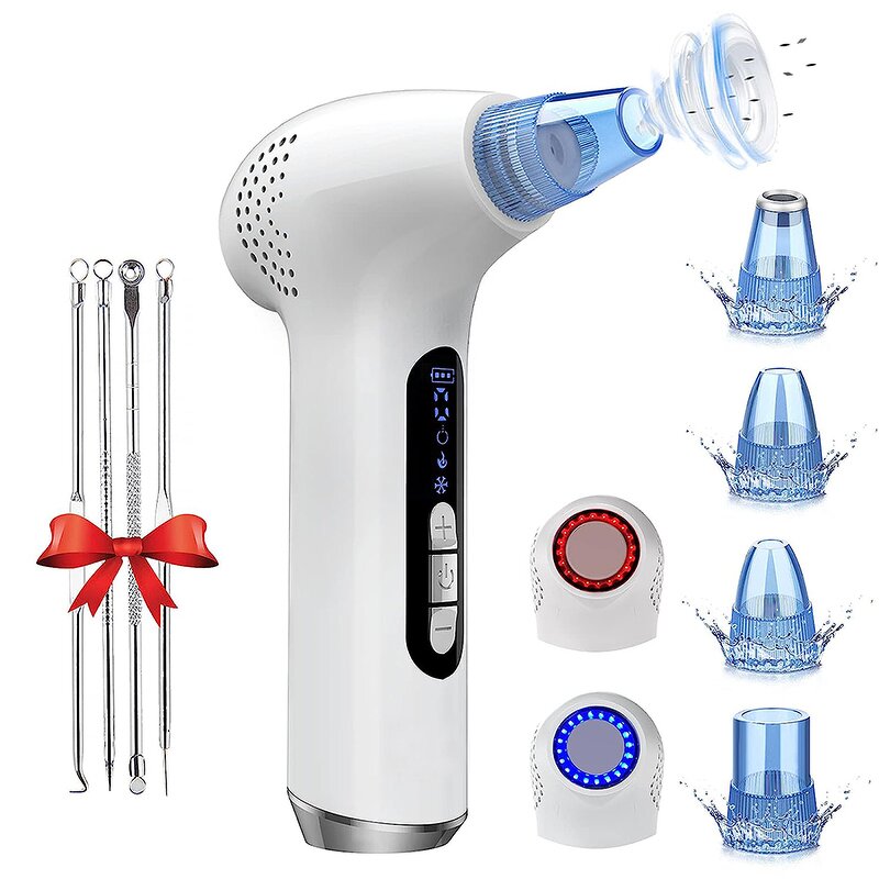 Electric Facial Cleaner - Home Comedone Extractor Nose Pore Vacuum Tool