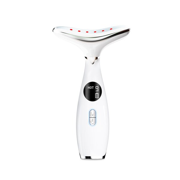 Face Neck Massager - EMS Vibration Photon Therapy Anti Aging Tool