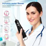 Cordless Water Flosser - Portable Dental Irrigator Teeth Cleaning Tool