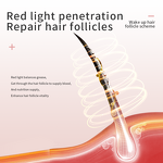 Scalp Massager Comb - 2025 Hot Sale Red Light Therapy Micro Current Tool