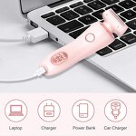 Mini Lady's Electric Shaver - Waterproof Rechargeable Painless Epilator