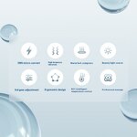 LED Fascia Knife Instrument - 3-Gear Micro-Current Hot Compress Tool