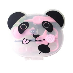 Baby Manicure Set Factory - 4 in 1 Safety Set with Panda Shape Plastic Case
