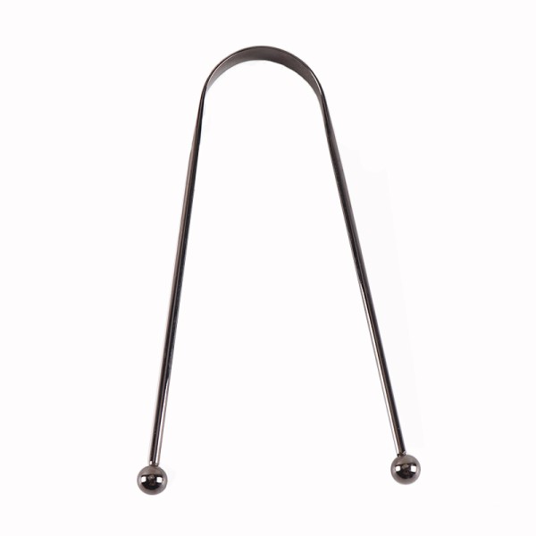 Oral Care Tool Manufacturer - New Arrival Stainless Steel Tongue Cleaner Scraper