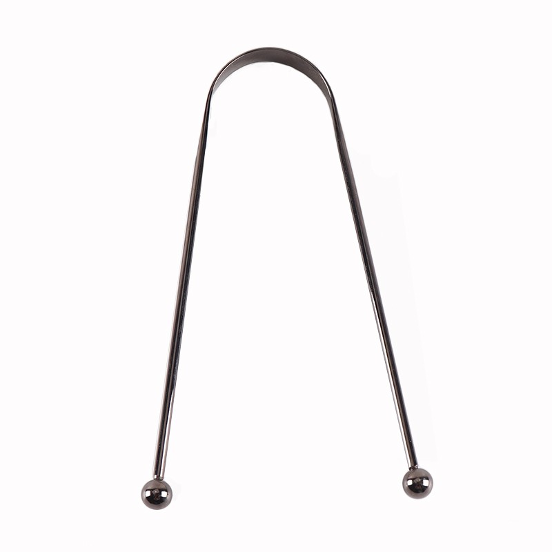 Oral Care Tool Manufacturer - New Arrival Stainless Steel Tongue Cleaner Scraper