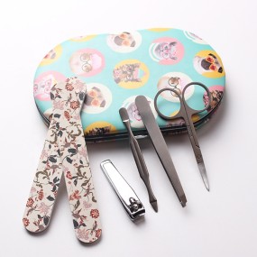 Manicure Set Manufacturer - Hot Sale Cute Animal Print 6pcs Set