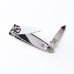 Gold Nail Clipper Factory - New Arrival Carbon Steel Clipper with Nail File